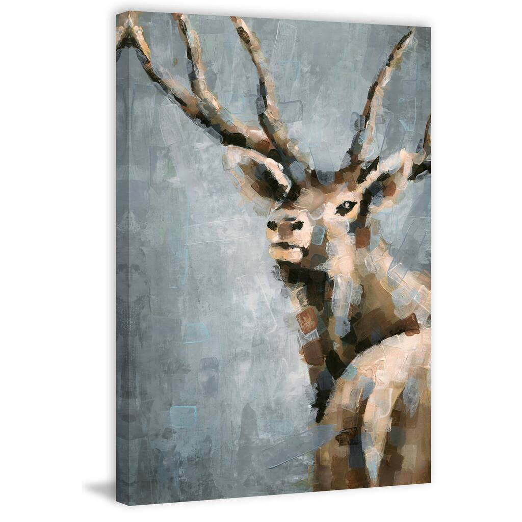 Le Temps des Amours II Painting Print on Wrapped Canvas