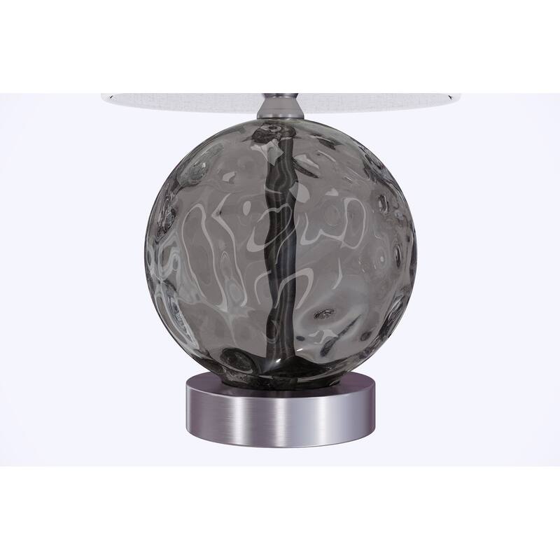 Globe 14.5" Glass Table Lamp (Set of 2)