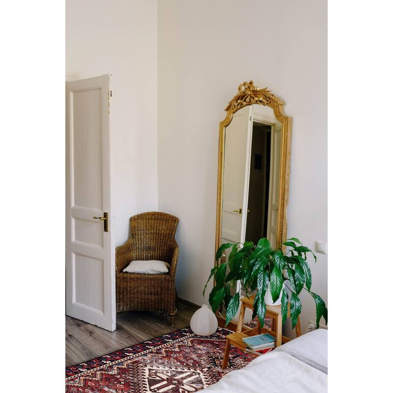 ECARPETGALLERY Hand-knotted Antalya Vintage Red Wool Rug - 4'2 x 6'7