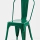 preview thumbnail 53 of 116, Industrial Metal 18 Inch Stackable Dining Chair Set