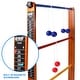 preview thumbnail 7 of 7, GSE™ Premium Solid Wood Ladder Ball Toss Game Set with Ladder Ball Bolas & Carrying Case - Wooden Ladder Set