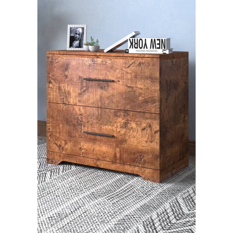 2-Drawer Lateral Filing Cabinet, Storage Filing Cabinet for Home Office