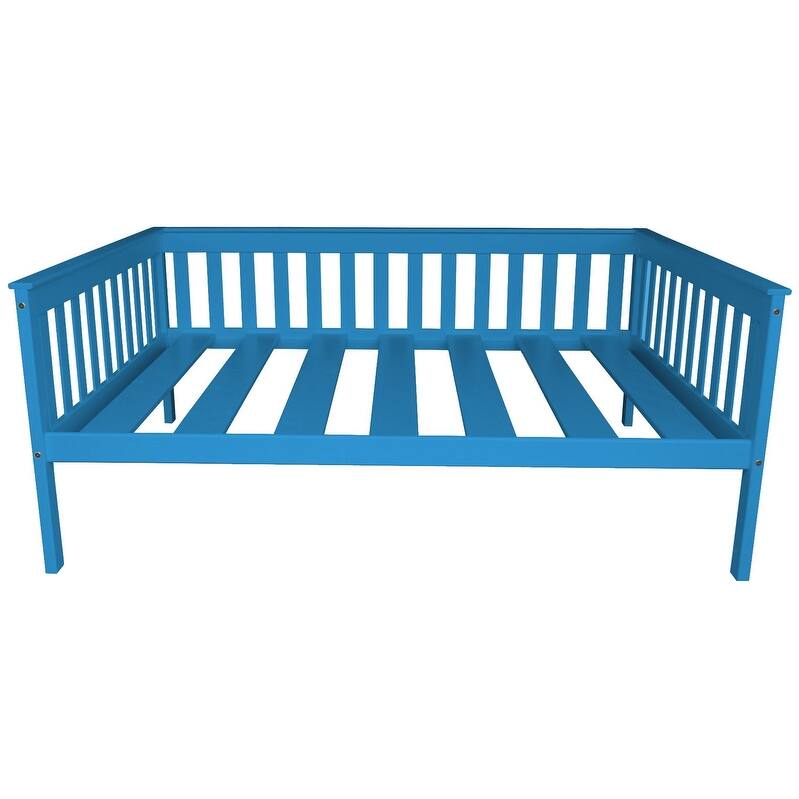 Pine Full Mission Daybed - Caribbean Blue