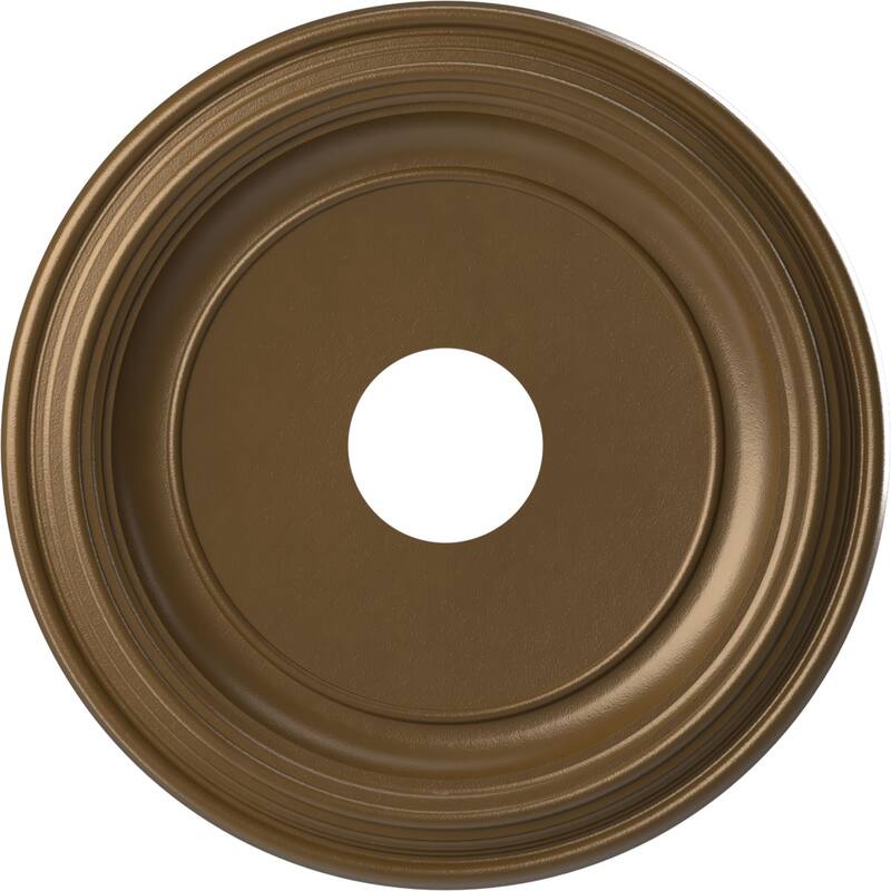 3 1/2" Inside Diameter - Traditional Thermoformed PVC Ceiling Medallion