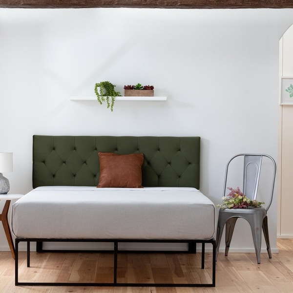 Brookside Jane Adjustable Velvet Upholstered Headboard. Opens flyout.
