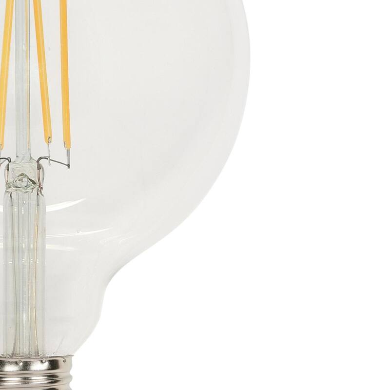 Westinghouse Lighting 6.5-Watt (60-Watt Equivalent) Clear G40 Dimmable Filament LED Light Bulb, Medium Base