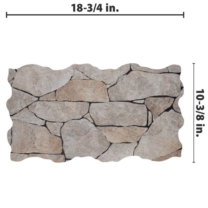 Merola Tile Andorra Marfil 10-3/8" x 18-3/4" Ceramic Wall Tile
