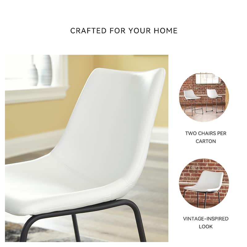 Signature Design by Ashley Centiar Counter Height Bar Stool (Set of 2)