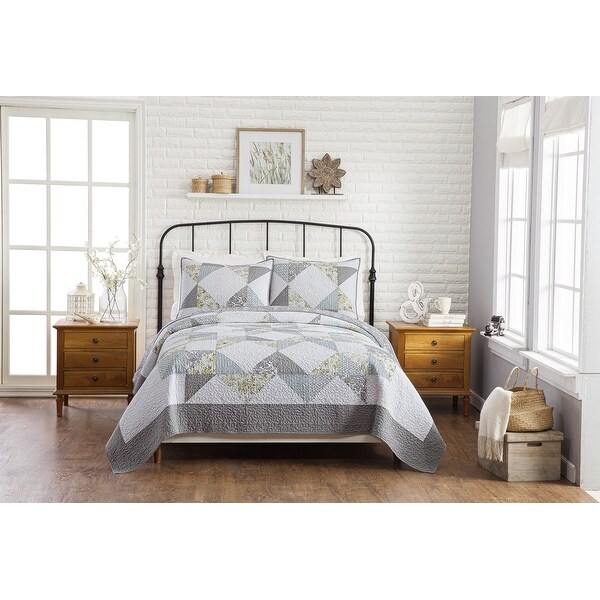 Mary Jane's Farm Reine-Marie 3 Pieces Quilt Set - Overstock - 33456062
