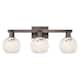 Option Oil Rubbed Bronze / White Mouchette