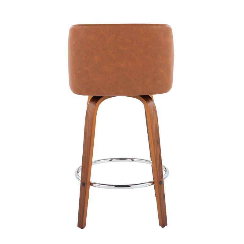 Carson Carrington Vallberga 26" Upholstered Counter Stool (Set of 2)