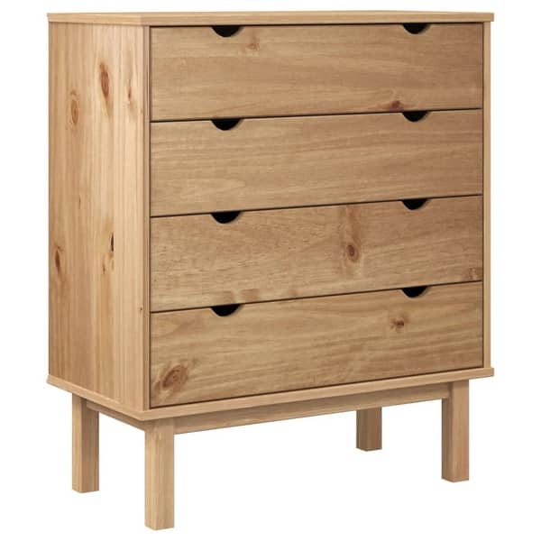 vidaXL Dresser Drawer Chest with Drawers OTTA Solid