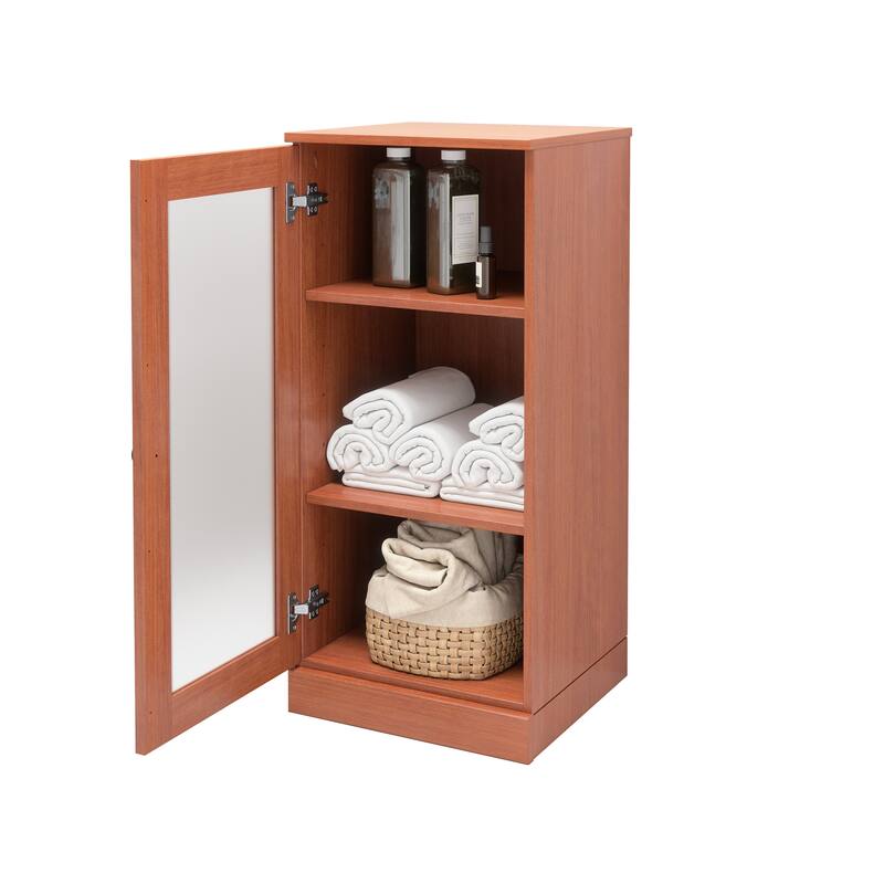 100% Solid Wood 16.5" Bathroom Cabinet with Optional Doors by Palace Imports