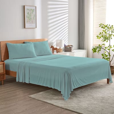 Wonderful Sheet Set Poly Jersey Bedding Set