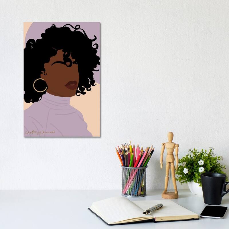 iCanvas "Perfect Hair Day" by Destiny Darcel Canvas Print - 12x8x0.75