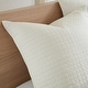 preview thumbnail 5 of 124, Intelligent Design Maize Cotton Jacquard Duvet Cover Set with Euro Shams and Throw Pillows