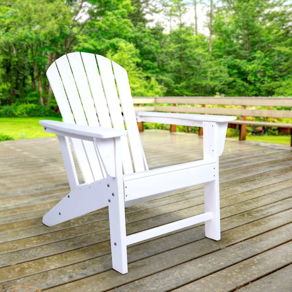 Resin Traditional Outdoor Adirondack Chair