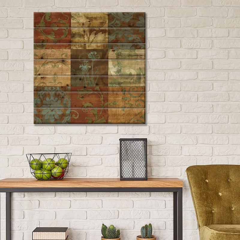 Genuine II Print On Wood by Chris Donovan - Multi-Color