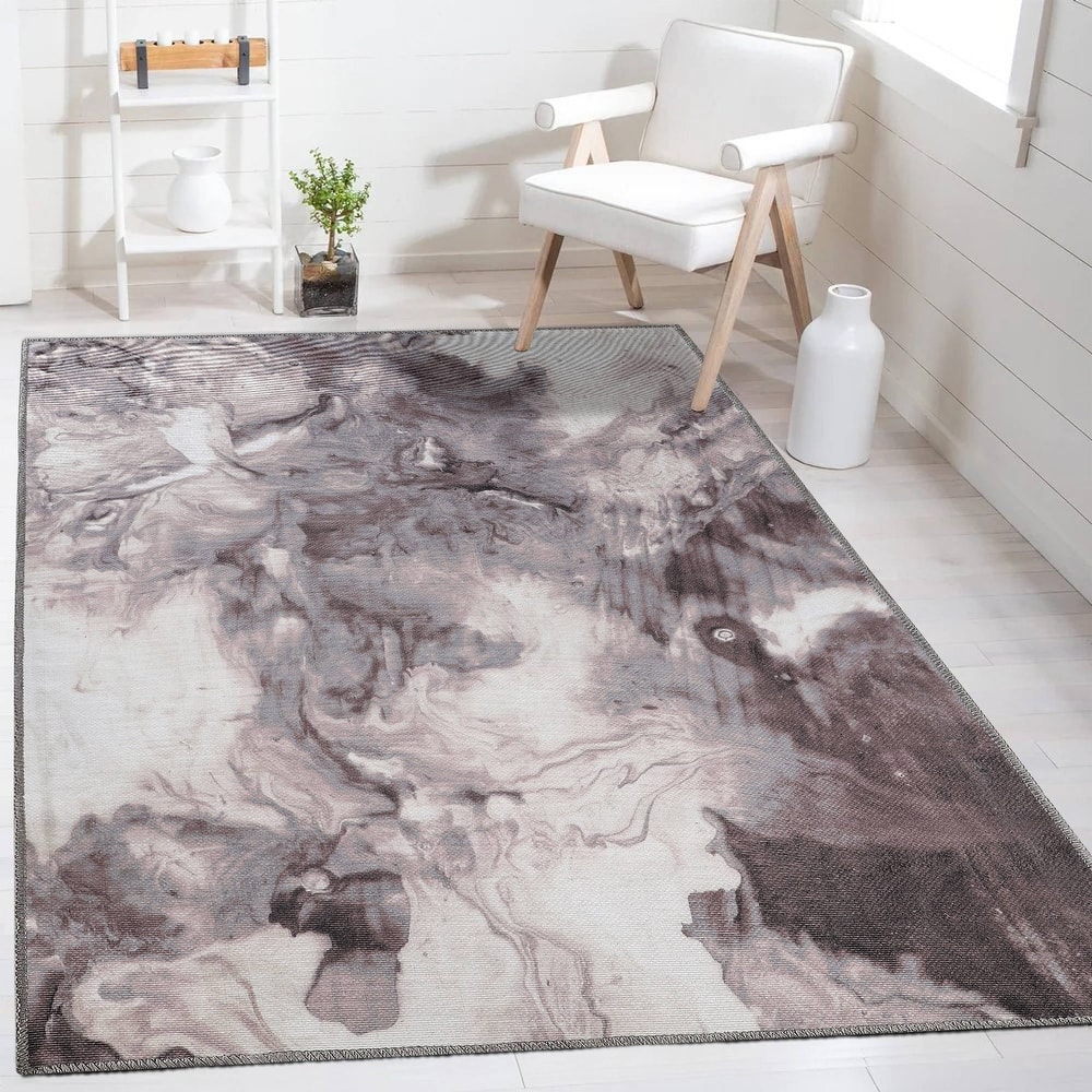 Superior Yuma Abstract Marble Pattern Indoor Area Rug