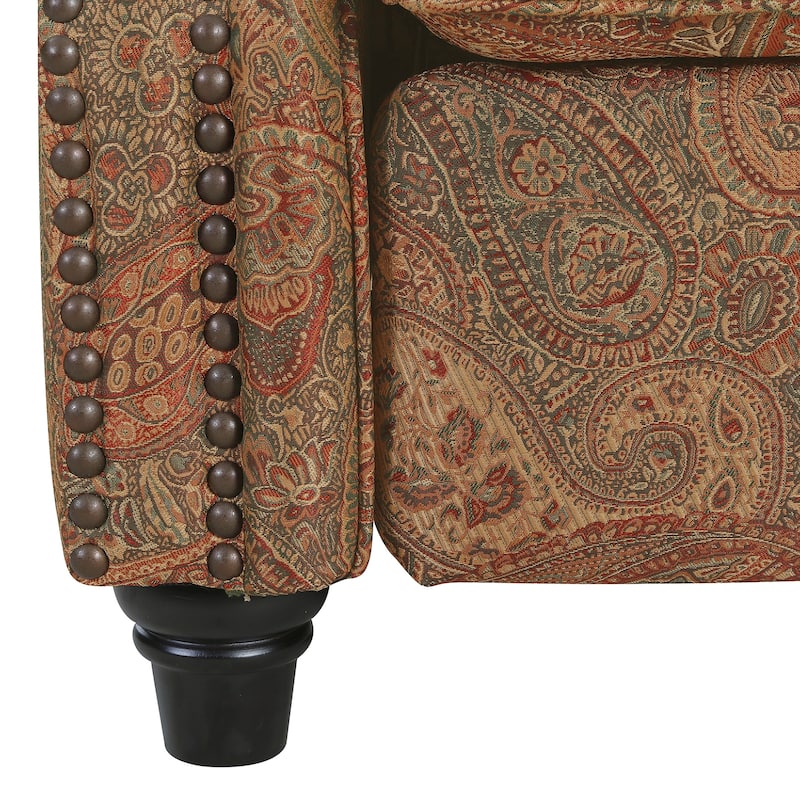 Copper Grove Jessie ProLounger Paisley Push Back Recliner Chair