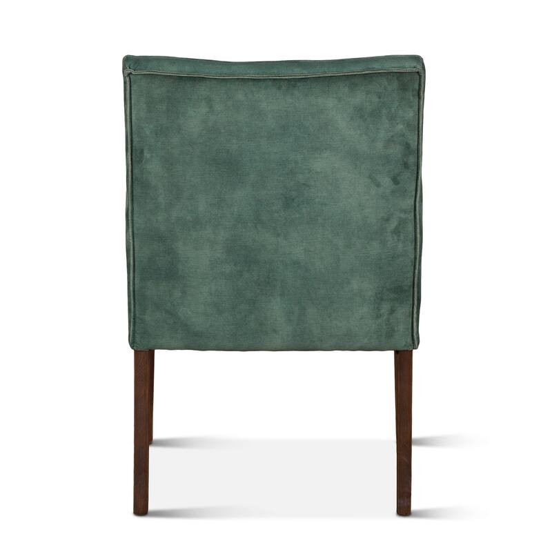 Avery Green Velvet Armchair