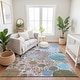 preview thumbnail 3 of 5, Premium Washable Super Soft Casual Contemporary Mayfield Rug