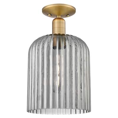Innovations Lighting 716-1C-G559-8SM Bridal Veil 8" Wide Semi-Flush