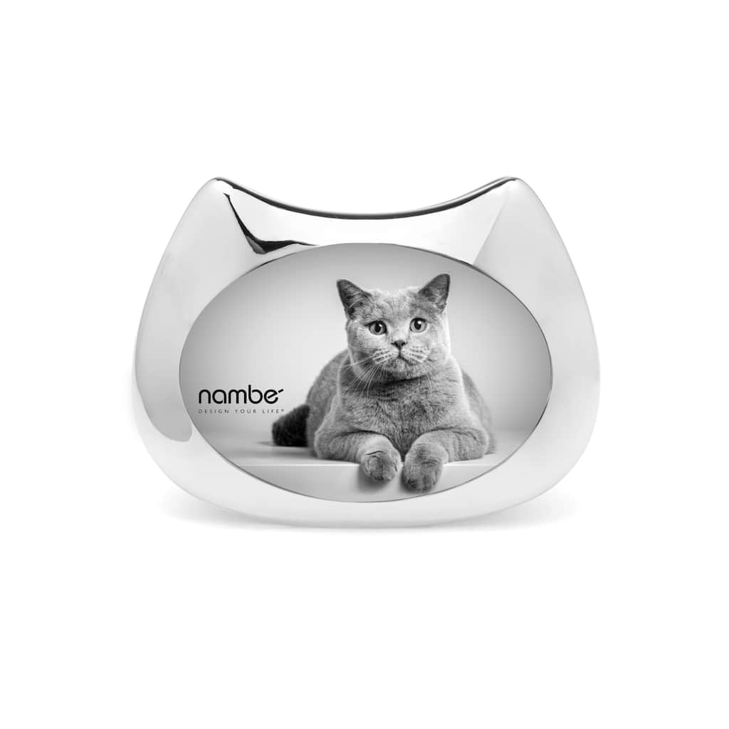 Nambe Cat Picture Frame