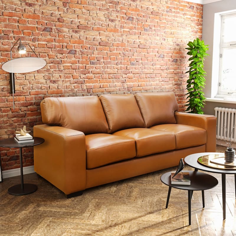 Bordeaux Leather Match Sofa, Loveseat, Armchair and Ottoman
