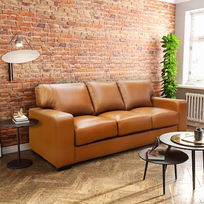 Bordeaux Leather Match Sofa, Loveseat, Armchair and Ottoman