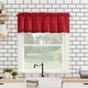 preview thumbnail 26 of 66, No. 918 Martine Microfiber Semi-Sheer Rod Pocket Kitchen Curtain Valance and Tiers Set