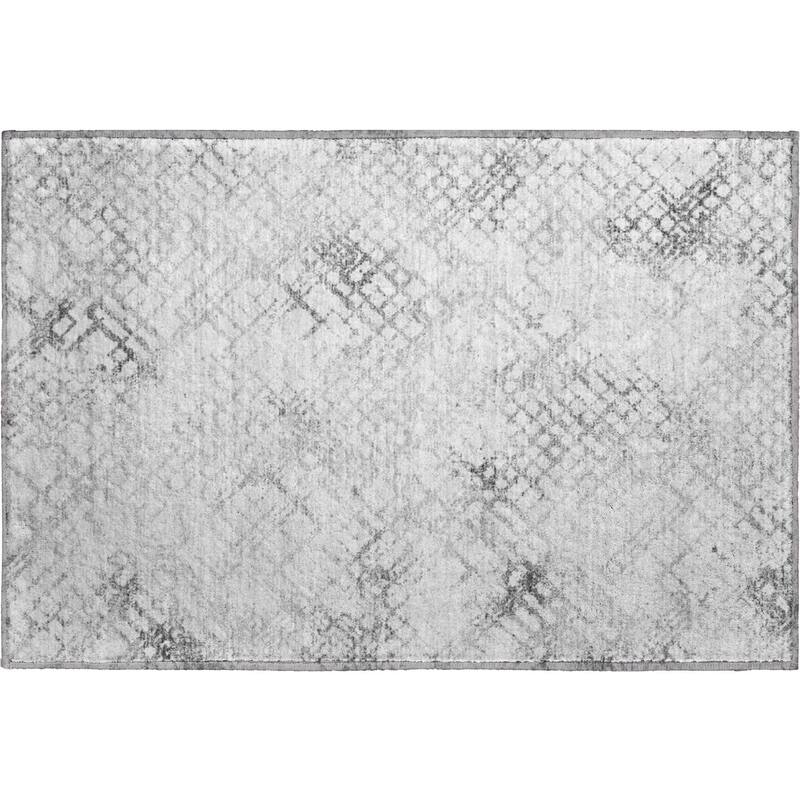 Premium Washable Super Soft Modern Trellis Mayfield Rug
