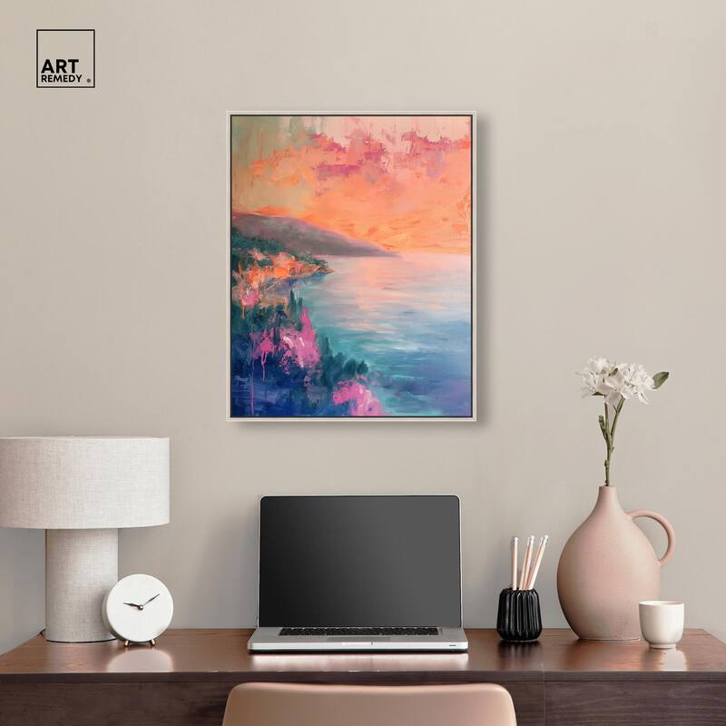 Tropical Twilight III Canvas by Art Remedy