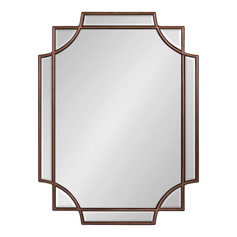 Kate and Laurel Minuette Traditional Decorative Framed Wall Mirror
