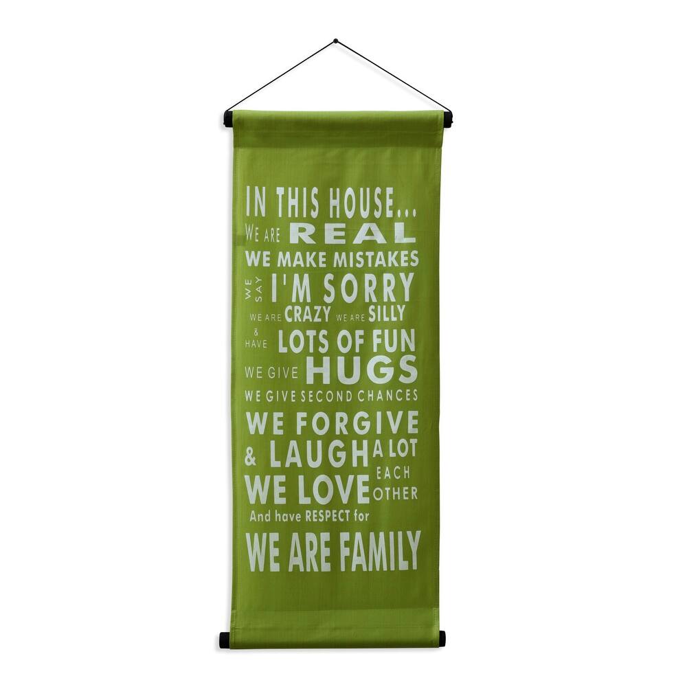 Inspirational Wall Decor Banner, Inspiring Quote Scroll, Affirmation Motivational Uplifting Decoration,Tapestry "Integrity"