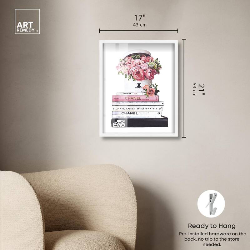 Doll Memories - Roses upon Books Shadowbox by Art Remedy