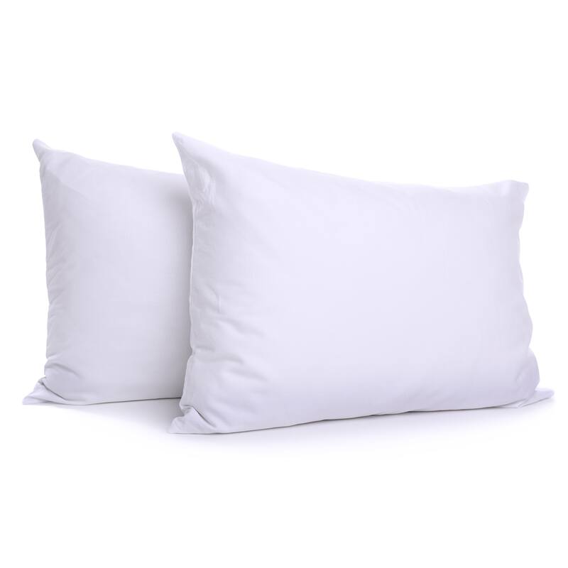 Martex Sweet Dreams Twin Pack Bed Pillows Soft Down Alternative - White - King