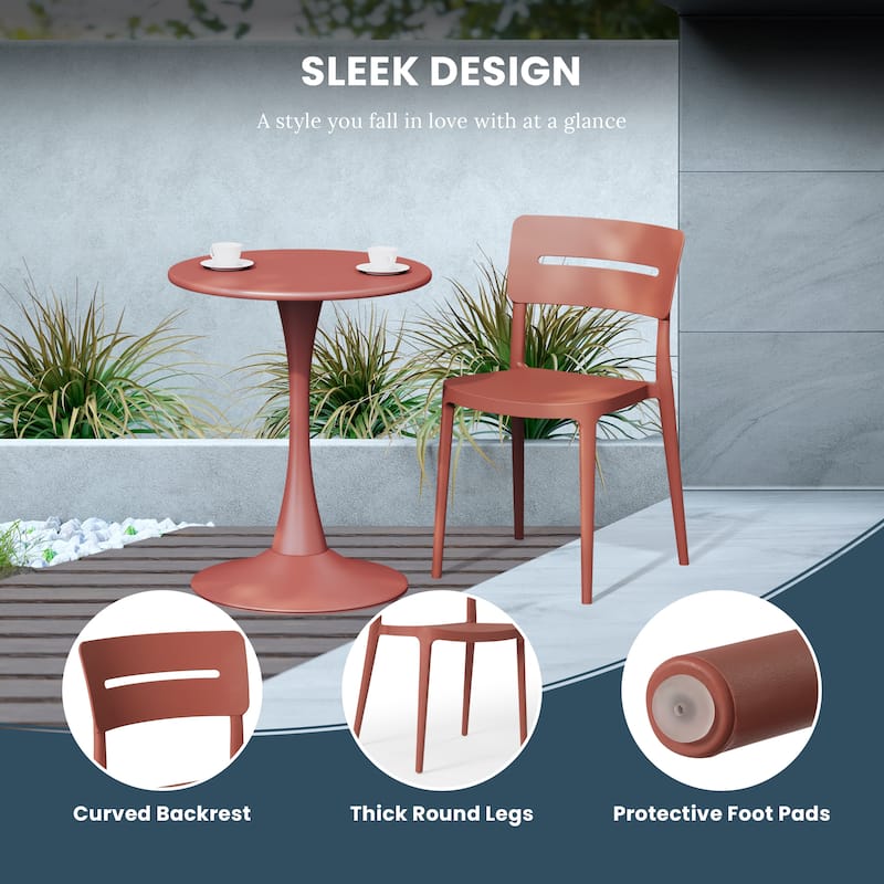 Frond and Form 6-Person Outdoor Rectangular Dining Set