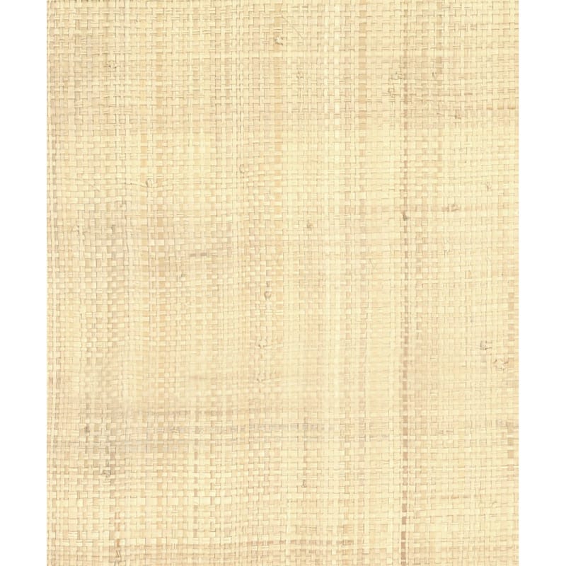 Seabrook Designs Latte Raffia Gasscloth Unpasted Wallpaper - 36 in W x 24 ft. L - 36 in W x 24 ft. L - Latte