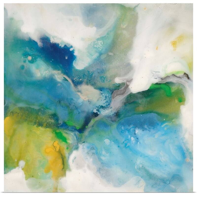 "Green Ethos I" Poster Print - Multi