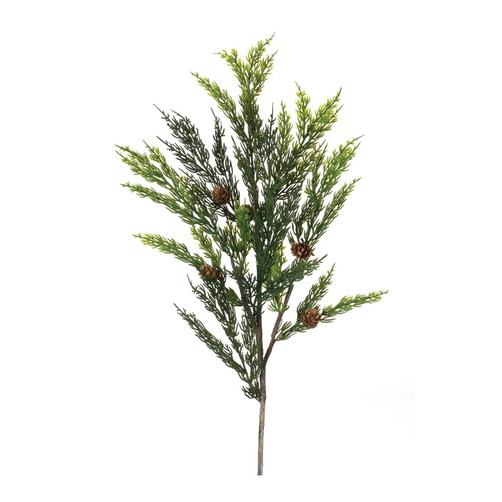 Pine Spray (Set of 6) - Green