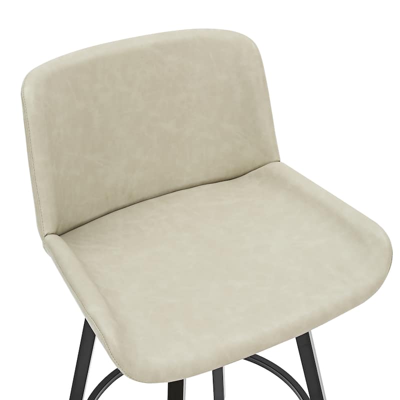 Modern 26" Counter Stool with Swivel, Set of 4