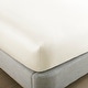 preview thumbnail 3 of 9, Organic Cotton Sateen 500 Thread Count Fitted Sheet