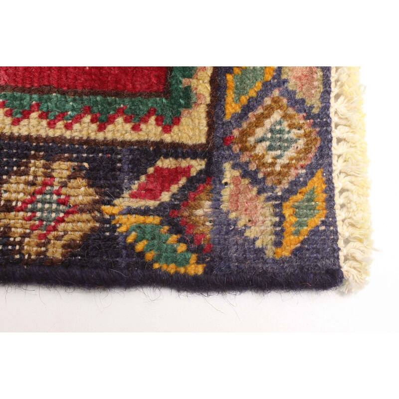 ECARPETGALLERY Hand-knotted Antalya Vintage Red Wool Rug - 2'11 x 4'8