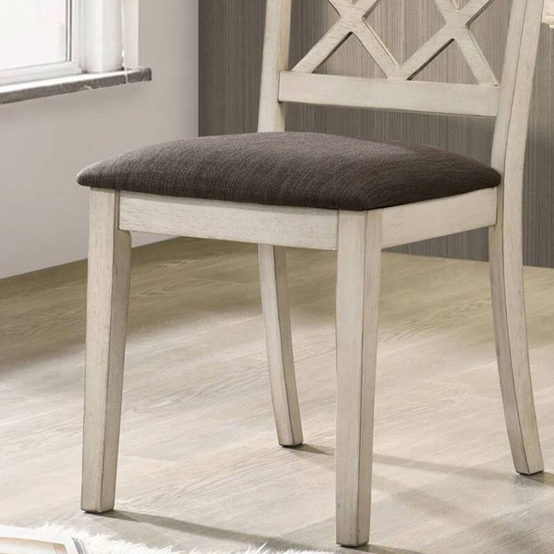 Set of 2 Fabric Upholstered Side Chairs