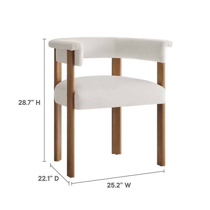 Imogen Barrel Dining Chairs - Set of 2