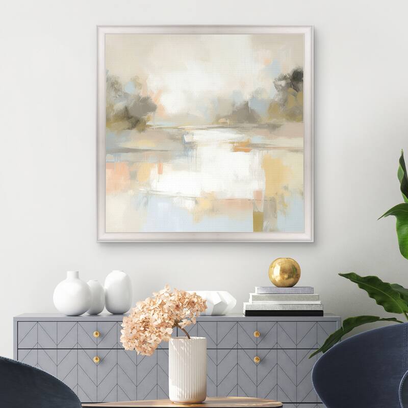Masterpiece Art Gallery| Misty Horizon II by Irena Orlov - Framed Canvas Print