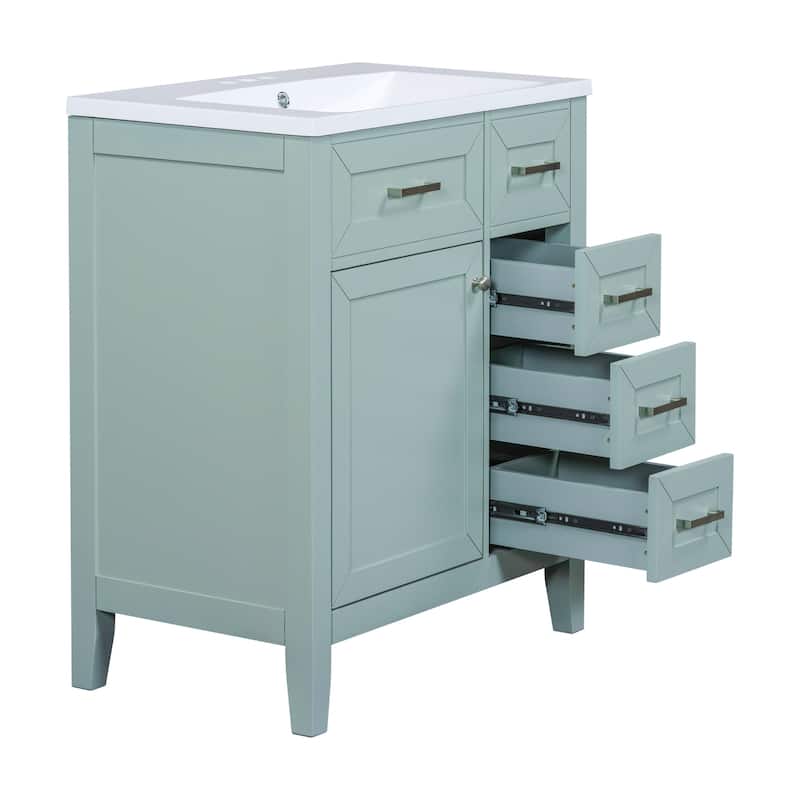 30" Bathroom Vanity with Sink Combo