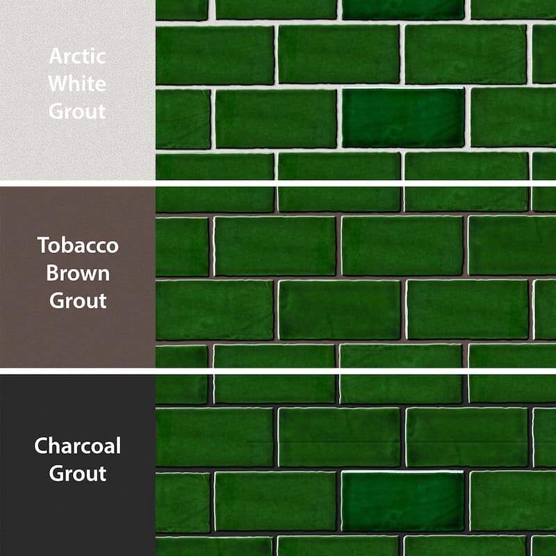 Merola Tile Viva Antic Verde 3" x 6" Ceramic Wall Tile