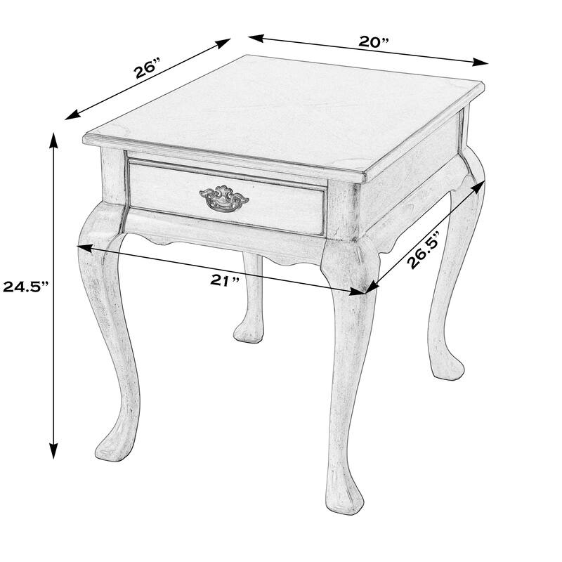 Grace 1-Drawer End Table